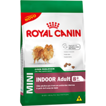Mini Indoor Adult 8+ Anos Royal Canin - 1 kg